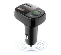 Devia Smart Car FM Transmiter Bluetooth / MP3 / MicroSD / 2x USB QC 3.0 + 1,5A / LED / Car Charger