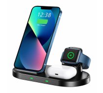 Swissten Wireless Charger 3in1 Stand for Apple and Samsung