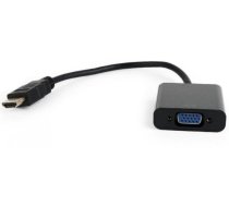 Gembird HDMI (19pin) to VGA (15pin) Adaptor + Audio cable Black
