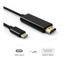 RoGer Cable USB-C toHDMI 4K@30Hz / 1.8m