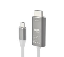 RoGer FT-H05 USB-C to HDMI UltraHD 4K@30Hz Cable 2m / white