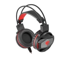 Natec Genesis Neon 350 Gaming Headphones With Microphone and On / Off  / LED / USB Button Black-Red