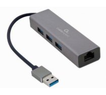 Gembird USB AM Gigabit Network Adapter with 3-port USB 3.0 hub