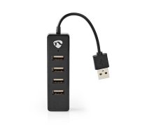 Nedis UHUBU2420BK USB Hub - Splitter