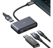Usams 4in1 Adapter 2xUSB 2.0 / USB 3.0 / USB-C Hub