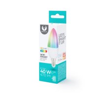 Forever LED SMART E14 Light Bulb C37 / 5,5W / RGB+CCT+DIM / Tuya / 470lm / 230V