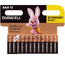 Duracell AAA MN2400 Alkaline LR03 1.5V Batteries 12pcs