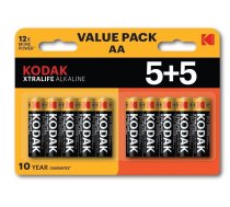 Kodak XTRALIFE Alkaline AA / 1.5V Battery (10pcs)