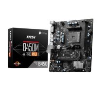 MSI B450M-A PRO MAX II motherboard AMD B450