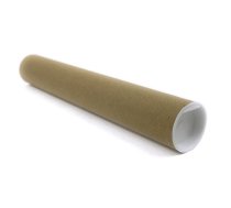 Tuba Kartonew z Zatyczkami / Cardboard Tube with Plugs 300 (fi 40)