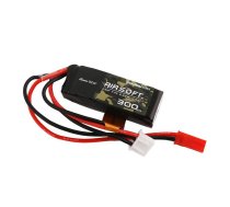 Gens ace 25C 3000mAh 2S2P 7.4V Saddle Airsoft Gun Lipo Battery with Mini Deans(T) Plug