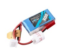 Gens ace 300mAh 7.4V 45C 2S1P Lipo Battery Pack with JST-SYP Plug