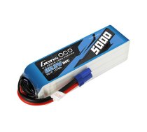 Gens ace 5000mAh 22.2V 60C 6S1P Lipo Battery Pack with EC5 Plug connector