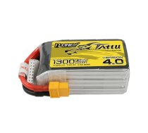 Tattu R-Line 4.0 1300mAh 22.2V 130C 6S1P XT60 Battery