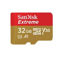 Memory card SanDisk Extreme microSDHC 32GB 100/60 MB/s V30 A1 U3 4K (SDSQXAF-032G-GN6MA)
