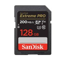 Memory card SANDISK EXTREME PRO SDXC 128GB 200/90 MB/s UHS-I U3  (SDSDXXD-128G-GN4IN)