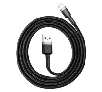 Baseus Cafule USB Lightning Cable 2.4A 0.5m (Gray+Black)