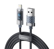 Toocki Charging Cable A-L, 1m, 12W (Grey)