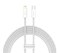 Cable USB C plug  to iP Lightning 20W 2m White Dynamic Baseus
