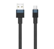 Cable USB-micro USB Remax Flushing, RC-C001, 1m (black)