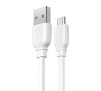 Cable USB Micro Remax Suji Pro, 1m (white)