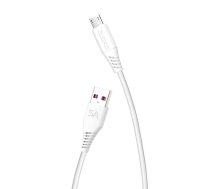 USB to Micro USB Cable Dudao L2M 5A, 2m (White)