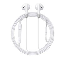 Wired Earphones JR-EW01, Half in Ear (White)