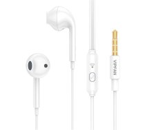 Wired in-ear headphones VFAN M15, 3.5mm jack, 1m (white)