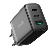 Fast Charger JR-TCF10 (EU), 32W 2C1A (Black)