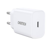 Mains charger Choetech Q5004 EU USB-C, 20W (white)