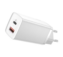 Quick Travel Charger Baseus GaN2 Lite USB+C 65W EU (white)