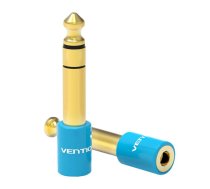 Adapter Audio Jack 3.5mm male to 6.5mm Jack female Vention VAB-S01-L blue