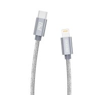 USB-C to Lightning cable Dudao L5Pro PD 45W, 1m (gray)