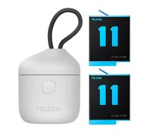 3-slot waterproof charger Telesin Allin box + 2 batteries for GoPro Hero 12 / 11 / 10 / 9