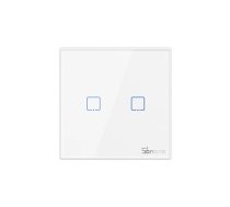 Smart Wireless Wall Switch Sonoff T2EU2C-RF 433MHz (2-channel)