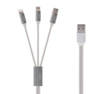 Cable USB 3in1 Remax Kerolla, 1m (white)