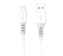 USB to Lightning Cable Foneng X66, 20W, 3A, 1m (white)