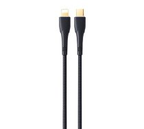 Remax Bosu RC-C063 cable USB-C to Lightning , 1,2m, 20W (black)