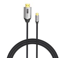 USB-C do HDMI 2.0 Cable Vention CRBBG 1,5m, 4K 60Hz (black)