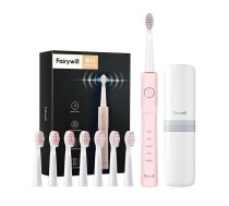 Sonic toothbrush with head set and case FairyWill FW-E11 (pink)