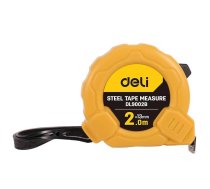 Steel Measuring Tape 2m/13mm Deli Tools EDL9002B (yellow)