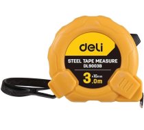 Steel Measuring Tape 3m/16mm Deli Tools EDL9003B (yellow)