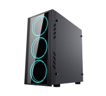 Computer case Aigo Black Technology Mini Micro-ATX (black)