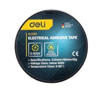 Electrical insulating tape Deli Tools EDL5261, 10m