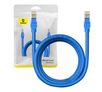 Round Cable Baseus Ethernet RJ45, Cat.6, 3m (blue)