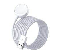 Choetech wireless charger for Apple Watch USB-A (white)