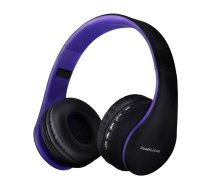 PowerLocus P1 wireless headphones (black and purple)