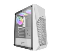 Darkflash DK150 computer case (white) + 3 fans