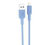 Foneng X100 USB-A to Lightning cable 2.4A, 1.2m (blue)