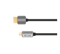 Kabel HDMI - micro HDMI wtyk-wtyk (A-D)  1.8m Kruger&Matz